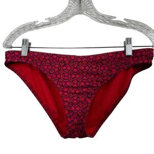 Title Nine Rip Tide Cheeky Pink Swimsuit Bikini Bottom